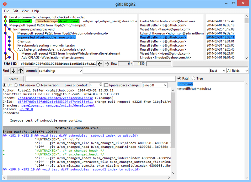 Git Graphical Interfaces