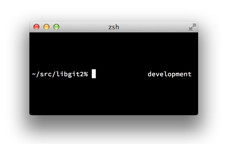 Özəlləştirilmiş `zsh` prompt