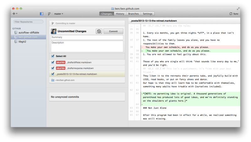 GitHub για Mac