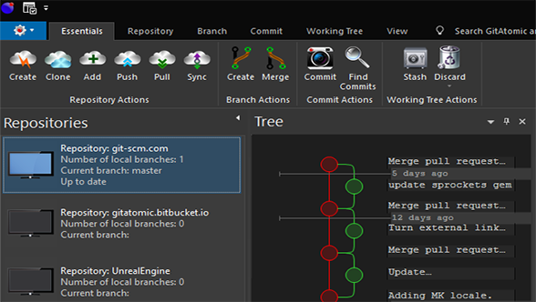 git gui clients linux